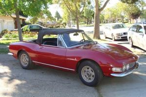 1967 Fiat Dino Spider. Soft top and hardtop. Good original floors. Easy project. Photo