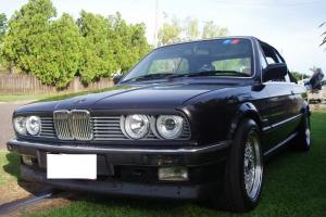 BMW E30 320i 1988 Black Convertible 6 Cylinder 5SP Manual Ingham NTH QLD 