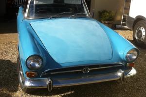  1968 SUNBEAM ALPINE BLUE Series V, largely restored, needs completing 