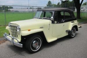 1950 WILLYS JEEPSTER CONVERTIBLE 5836 MADE Photo