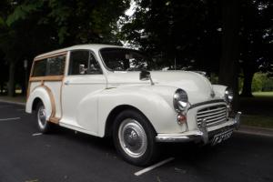 Classic 1969 Morris Minor Traveller Woody Old English White with Red Interior  Photo