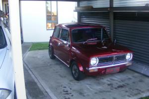  Leyland Mini S Coupe 998cc 4 Speed Candy Apple RED Paint  Photo