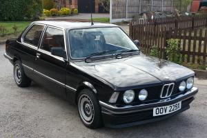  1982 BMW 316 E21 AUTO BLACK POWER STEERING, LEATHER SEATS, LPG CONVERTED 