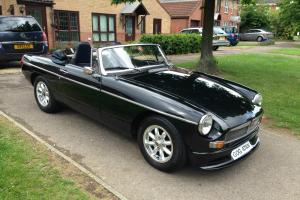  MGB Roadster, 1980, Black, Overdrive, New Wheels, Lotus Seats, Sports Exhaust 