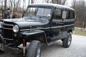 Completely restored 1956 Willys wagon Photo