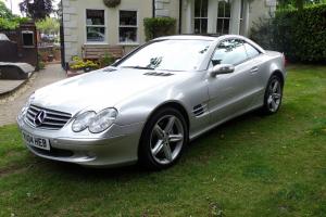 2004 MERCEDES SL500 AUTO SILVER - PANORAMIC ROOF  Photo