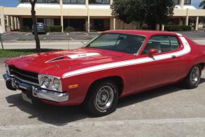 1973 Plymouth Road Runner Factory Matching Numbers 340 Engine *** SEE VIDEO *** Photo