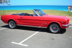  Ford Mustang Convertible 1965 Auto Disc Brakes Power Steering 289 Windsor  Photo