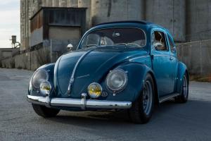 1957 VW Vokswagen Porsche 356 Oval Ragtop Beetle Photo