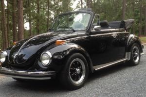 1978 VW Beetle Convertible Triple Black Custom **Make Me An Offer!!*** Photo
