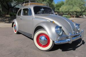 1960 Volkswagen Beetle, 1600cc Single Port, Roof Rack, Nicely Restored, WOW!