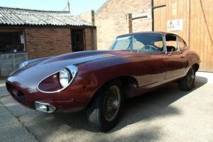  Jaguar E-Type 4.2 fhc 2 seater lhd fixed head coupe project left hand drive  Photo