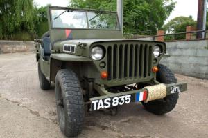  Hotchkiss Jeep M201 licenced built French Willys MB Ford GPW overland military  Photo