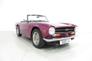  A Classical UK Triumph TR6 PI in Impeccable, Enthusiast Owned Condition 