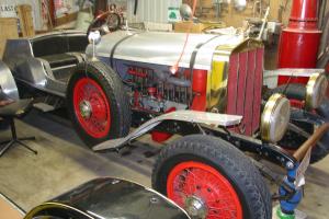 HOME MADE ALUMINUM RACE CAR BODY ON A 1929 AIR COOLED FRANKLIN CHASSIS