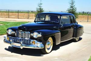 Rare Restored 1947 Lincoln Continental Club Coupe FlatHead 8 California 2 DR Photo