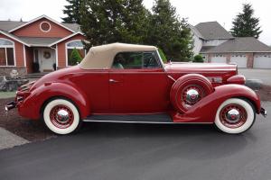 1937 Packard Model 120 Convertible Coupe