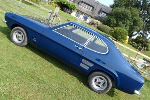  mk1 ford capri 1972 1600L blue - genuine solid car mot Photo