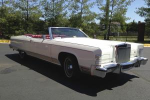 1977 Lincoln Continental Convertible (1 of 2, Very Rare, Low Mileage)