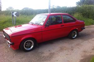  Ford Escort RS2000 Mk2 mexico flat front restored very clean New alloys red RS  Photo