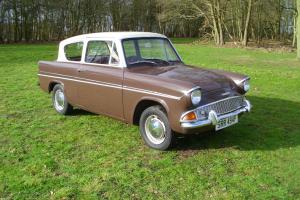  1968 FORD ANGLIA DELUX, 1 PREVIOUS OWNER, VERY GOOD ORIGINAL ROT FREE CONDITION,  Photo