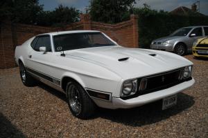  FORD MUSTANG MACH 1. 1973, 76000 MILES, WHITE MINT CONDITION 
