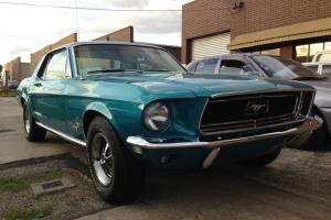  1968 Ford Mustang Coupe Blue V8 302 C4 Automatic  Photo