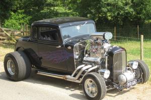  CLASSIC AMERICAN HOT ROD - STEEL 1933 PLYMOUTH - V8 CHEVROLET -  Photo