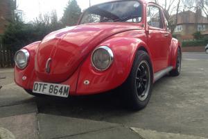  VW Beetle 1300, Classic Car, 1973, Red 