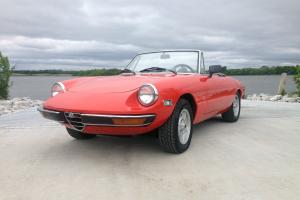 1971 ALFA ROMEO 1750 VELOCE SPIDER CONVERTIBLE RARE FUEL INJECT KAMM TAIL *WOW* Photo
