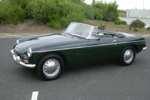  MGB Roadster,1964, Pull Handle, Chrome Bumpers, Tax Exempt, British Racing Green  Photo