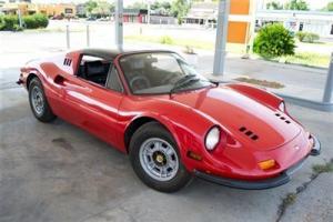 1972 Ferrari Dino 246 GTS  ex Cher Bono, 1 single California owner since 1974 Photo
