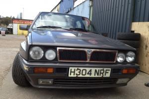  This lancia delta integrale 16 valve in grey is in need of some restoration  Photo