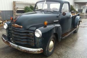  CHEVY 5 WINDOW PICK UP HOT ROD PROJECT 