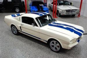 1966 MUSTANG FASTBACK SHELBY REPLICA RESTO-MOD SUPERCHARGED AWESOME WOW!!!!!! Photo