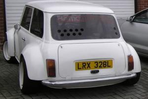  1972 AUSTIN MINI 2 SEATER TRACK DAY CAR WITH 4AGE MR2 REAR ENGINE VERY FAST Z 