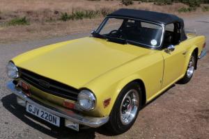  1975 TRIUMPH TR6 2500 PI, OVERDRIVE, MIMOSA YELLOW, 65000 miles from new  Photo