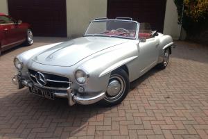  1958 190sl recently totally refurbished. immaculate throughout 