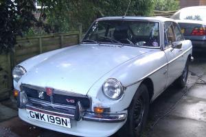  1974 MG B GT V8 Chrome Bumper (factory original) 