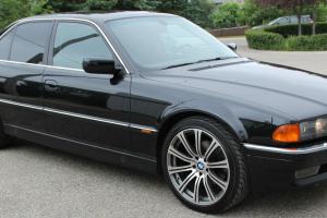 BMW 740i Black on Black with only 29,000 km Rare opportunity