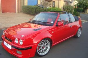  1987 VAUXHALL ASTRA GTE CONVERTIBLE RED  Photo