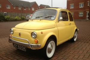  FIAT 500L FULLY RESTORED TO SHOW CONDITION. 