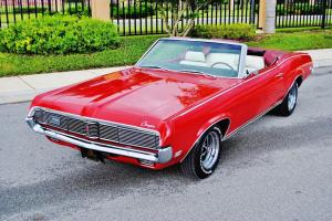 As nice as they get 1969 Mercury Cougar Convertible 351 4 br fully restored mint Photo
