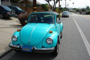CLASSIC 79 CONVERTIBLE VW BUG CALI CAR RUST FREE 2OWNER RELIABLE VINTAGE DRIVER