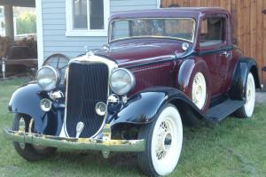 1933 DODGE DO, STRAIGHT 8, DUAL SIDEMOUNT, RUMBLESEAT COUPE Photo