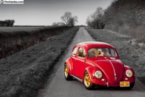  1956 Volkswagen Beetle oval window 