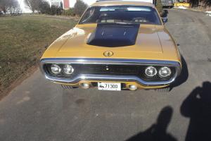 1971 ROADRUNNER 340 4 SPEED , " AIR GRABBER " MATCHING NUMBERS  SOLID NEVADA CAR