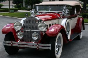 FORMER AACA NATIONAL FIRST PLACE - 1929 Packard 645 Dual Cowl Sport Phaeton Photo