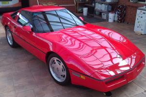  1989 C4 Chevrolet Corvette Coupe RED Classic Colectors CAR Show CAR Custom in Adelaide, SA  Photo
