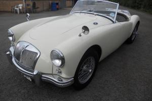  1957 MG A 1500, Old English White, superb condition, new MOT Sevice history.RHD  Photo